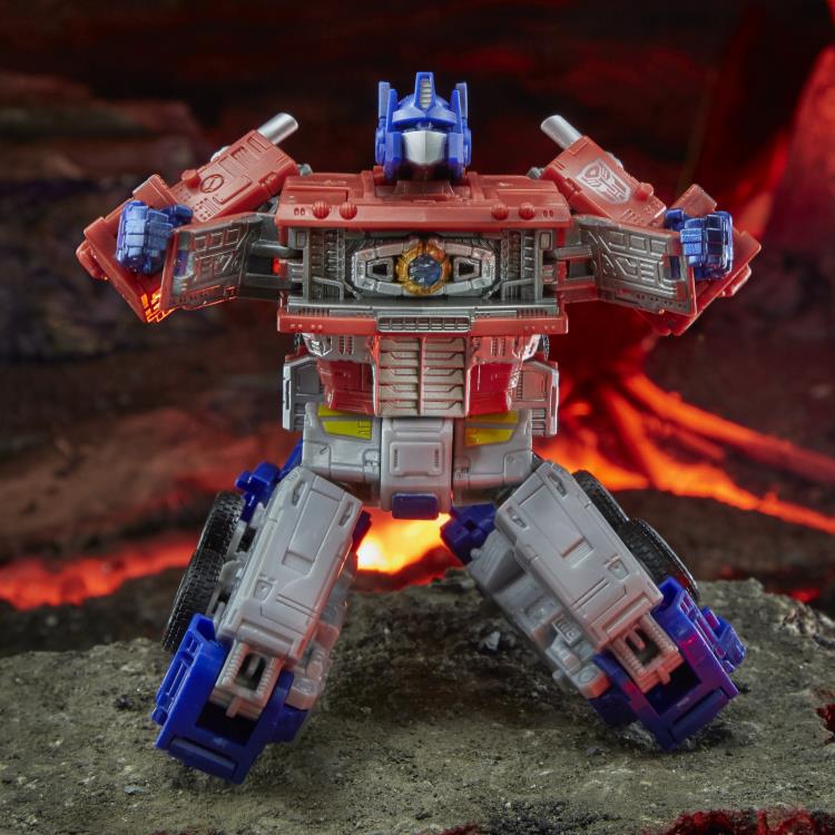 Transformers War for Cybertron: Kingdom Leader Optimus Prime Gallery Image 5