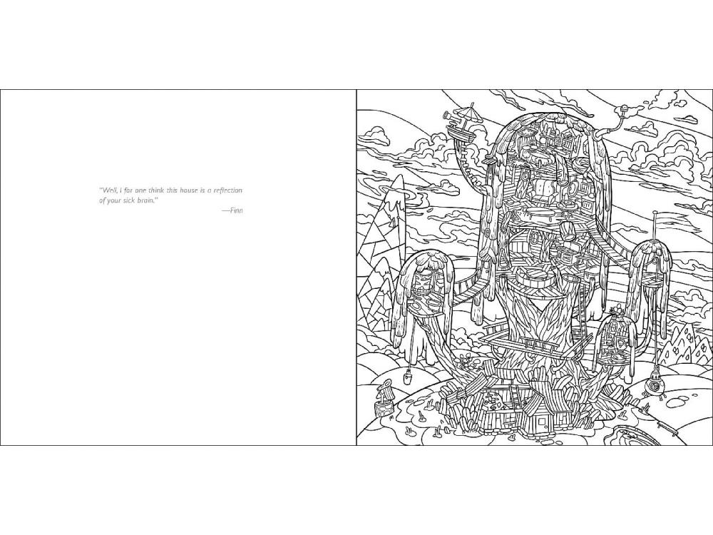 Adventure Time Adult Coloring Book Volume 1 Gallery Image 4