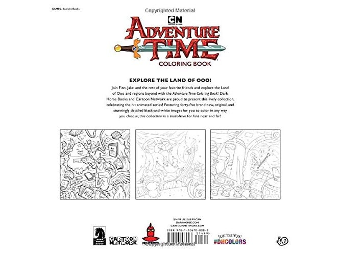 Adventure Time Adult Coloring Book Volume 1 Gallery Image 3