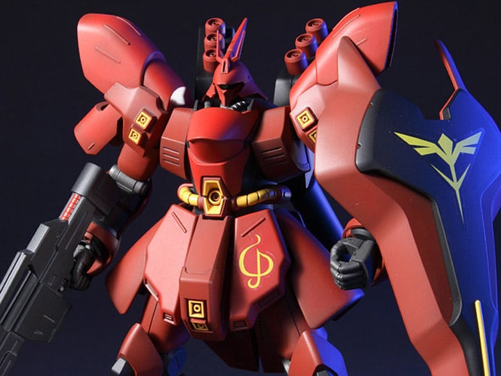 Mobile Suit Gundam: Char's Counterattack HGUC MSN-04 Sazabi 1/144 Scale Model Kit Gallery Image 1