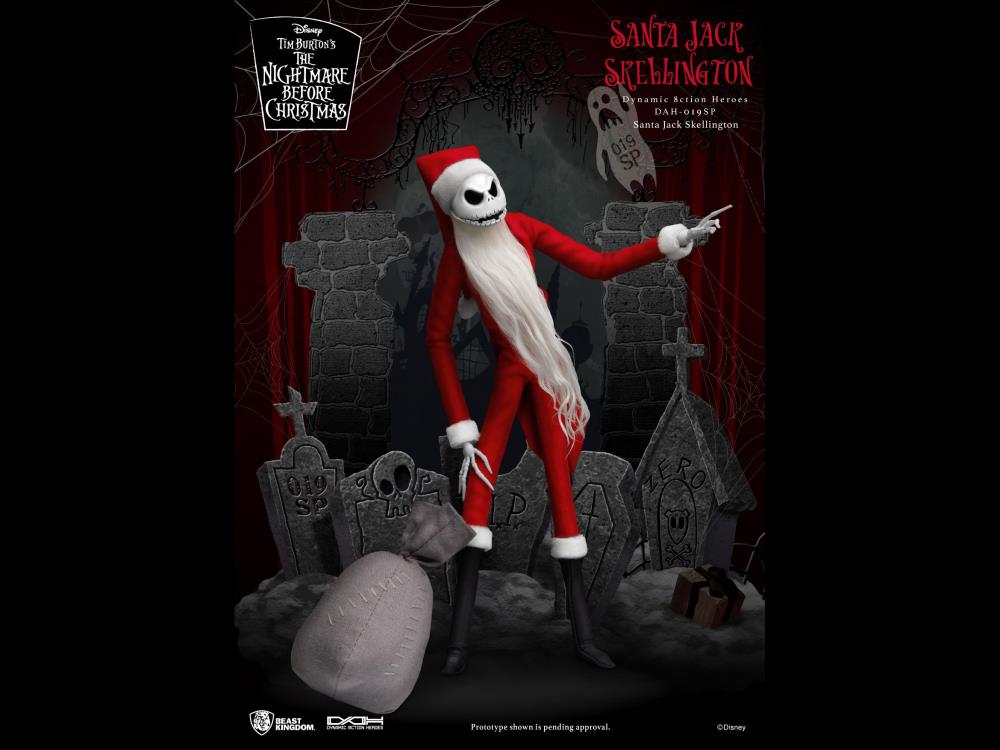 The Nightmare Before Christmas Dynamic 8ction Heroes DAH-019SP Santa Jack Gallery Image 7