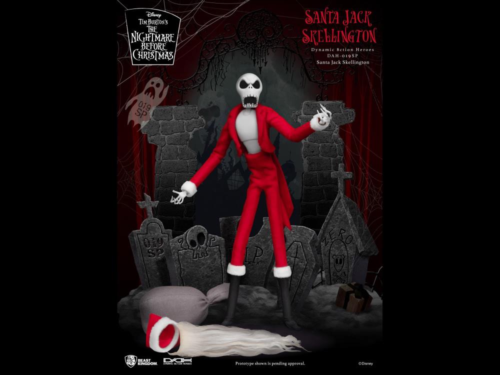 The Nightmare Before Christmas Dynamic 8ction Heroes DAH-019SP Santa Jack Gallery Image 6