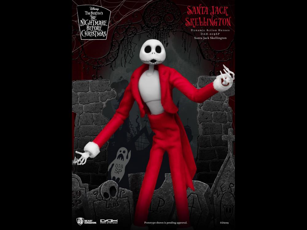 The Nightmare Before Christmas Dynamic 8ction Heroes DAH-019SP Santa Jack Gallery Image 3