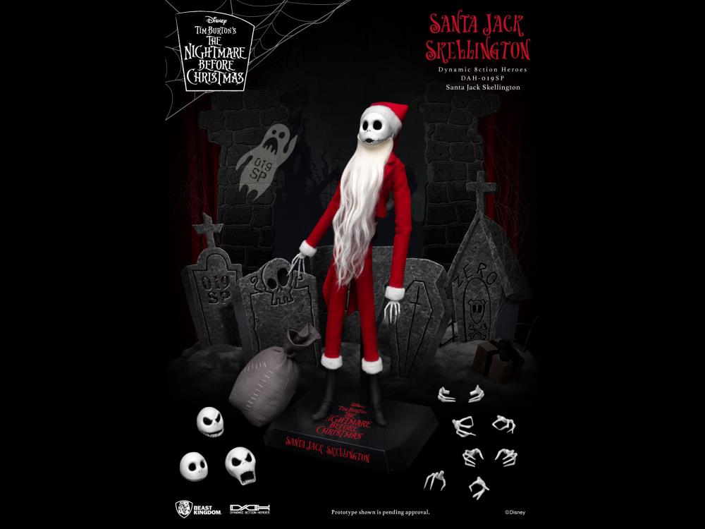The Nightmare Before Christmas Dynamic 8ction Heroes DAH-019SP Santa Jack Gallery Image 8