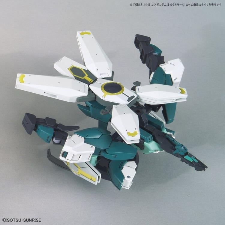 Gundam Build Divers Re:RISE HGBD:R Core Gundam II (G3 Color) 1/144 Scale Model Kit Gallery Image 8
