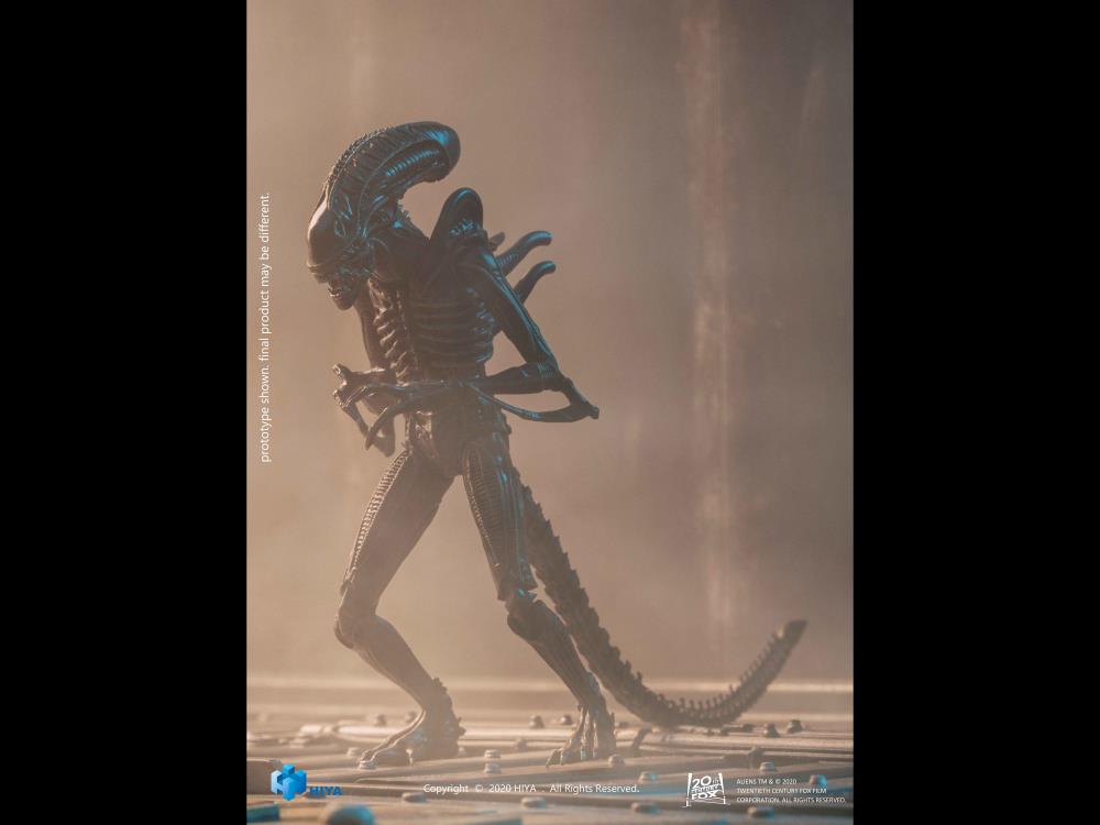 Aliens Alien Warrior (Brown) 1:18 Scale PX Previews Exclusive Figure Gallery Image 4