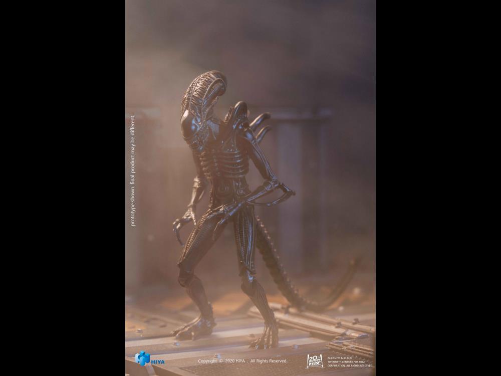 Aliens Alien Warrior (Brown) 1:18 Scale PX Previews Exclusive Figure Gallery Image 6