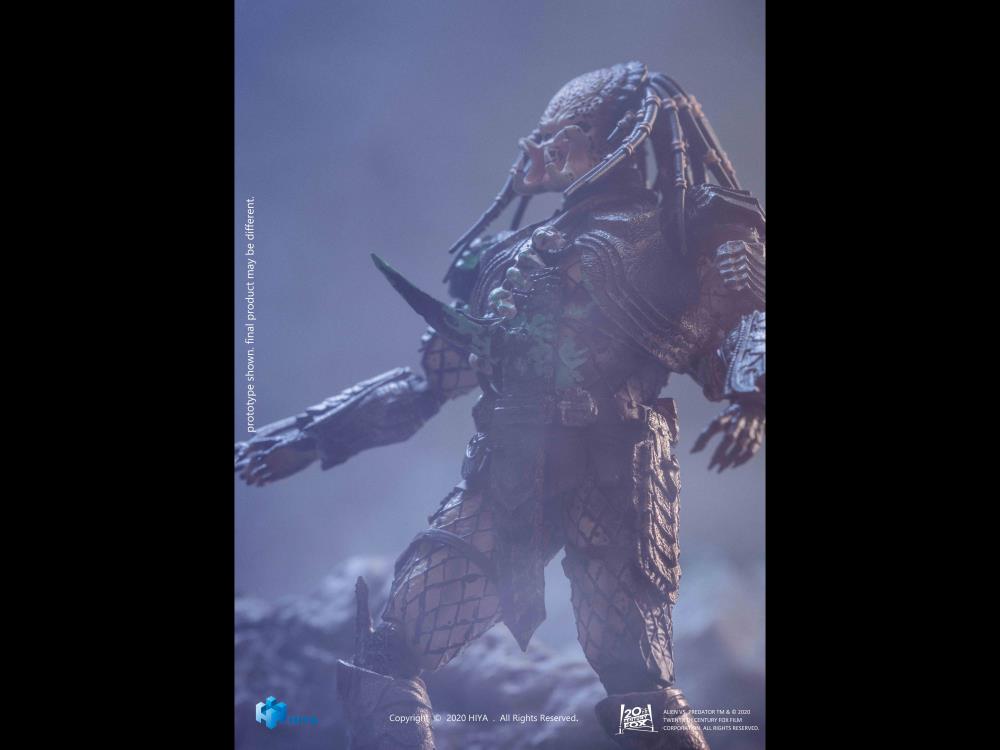Alien Vs. Predator Scar Predator (Final Battle) 1:18 Scale PX Previews Exclusive Figure Gallery Image 5
