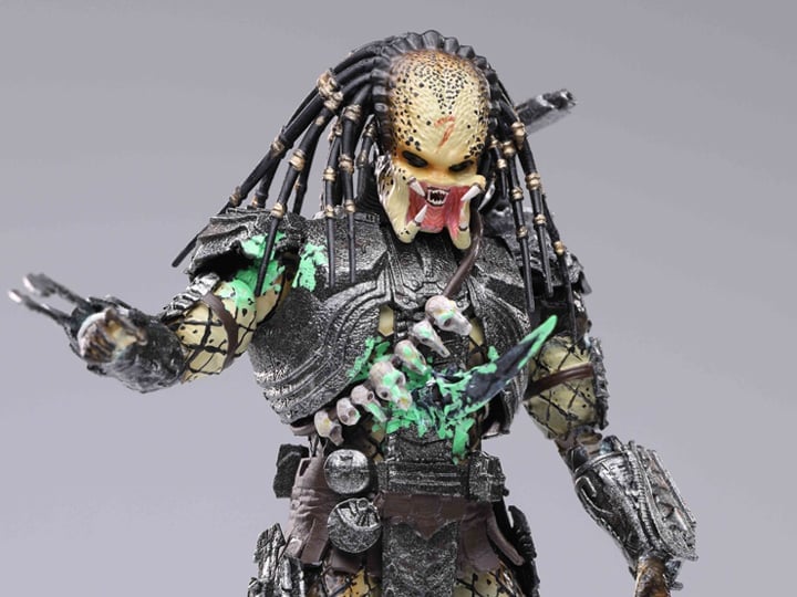 Alien Vs. Predator Scar Predator (Final Battle) 1:18 Scale PX Previews Exclusive Figure Gallery Image 1