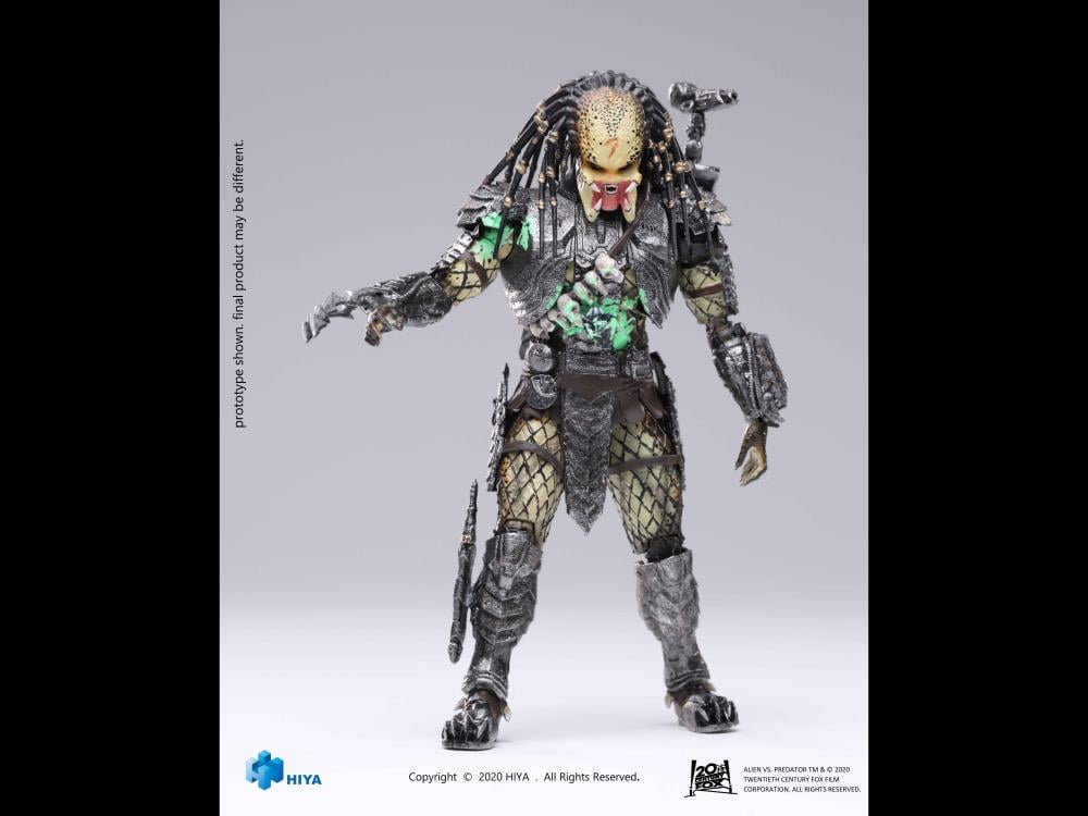 Alien Vs. Predator Scar Predator (Final Battle) 1:18 Scale PX Previews Exclusive Figure Gallery Image 12