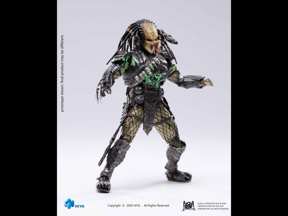 Alien Vs. Predator Scar Predator (Final Battle) 1:18 Scale PX Previews Exclusive Figure Gallery Image 13