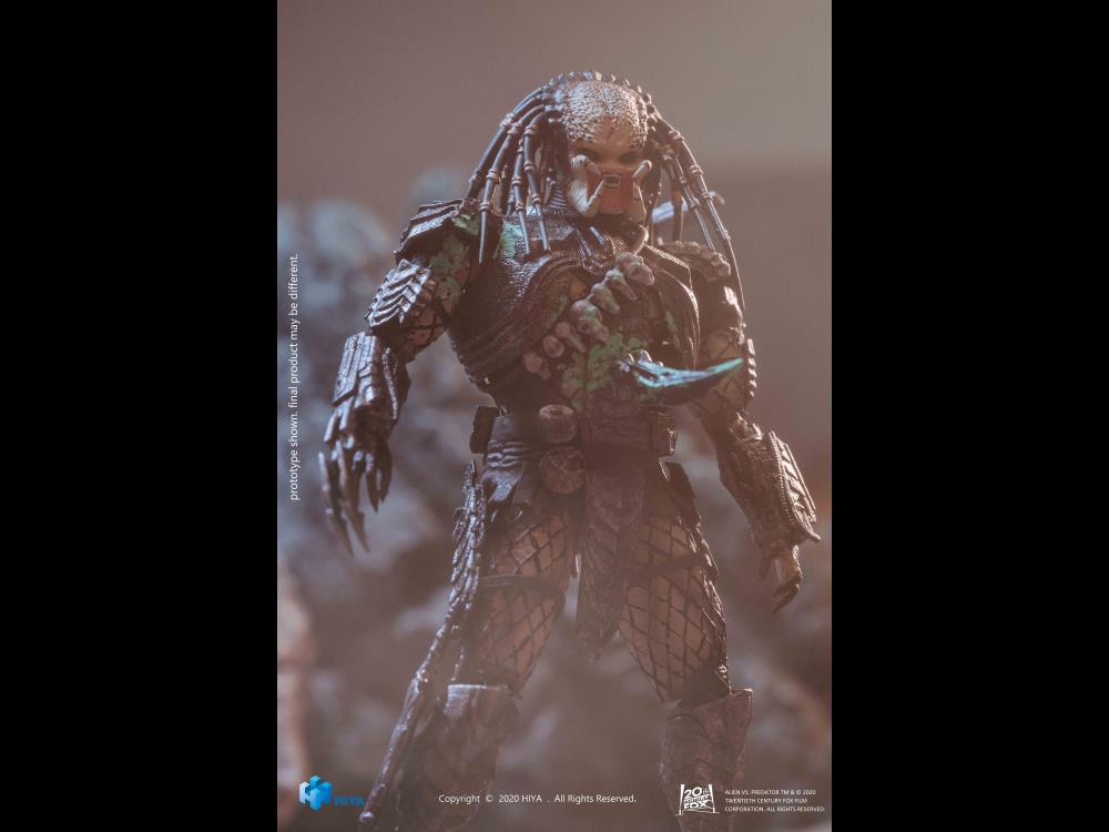 Alien Vs. Predator Scar Predator (Final Battle) 1:18 Scale PX Previews Exclusive Figure Gallery Image 6