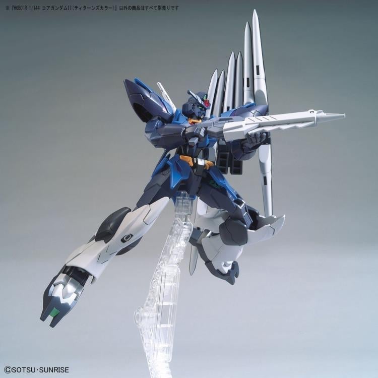 Gundam Build Divers Re:RISE HGBD:R Core Gundam II (Titans Color) 1/144 Scale Model Kit Gallery Image 8