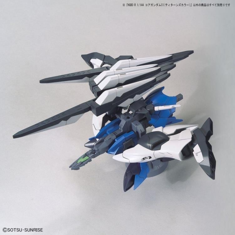 Gundam Build Divers Re:RISE HGBD:R Core Gundam II (Titans Color) 1/144 Scale Model Kit Gallery Image 7