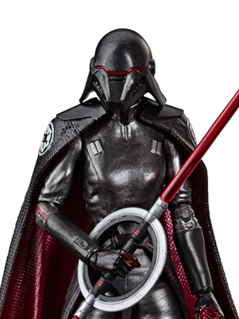 Star Wars: The Black Series 6" Second Sister Inquisitor (Carbonized) Gallery Image 2