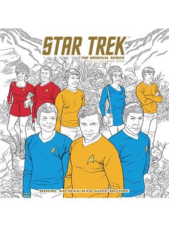 Star Trek: The Original Series Adult Coloring Book Volume 2 Gallery Image 2