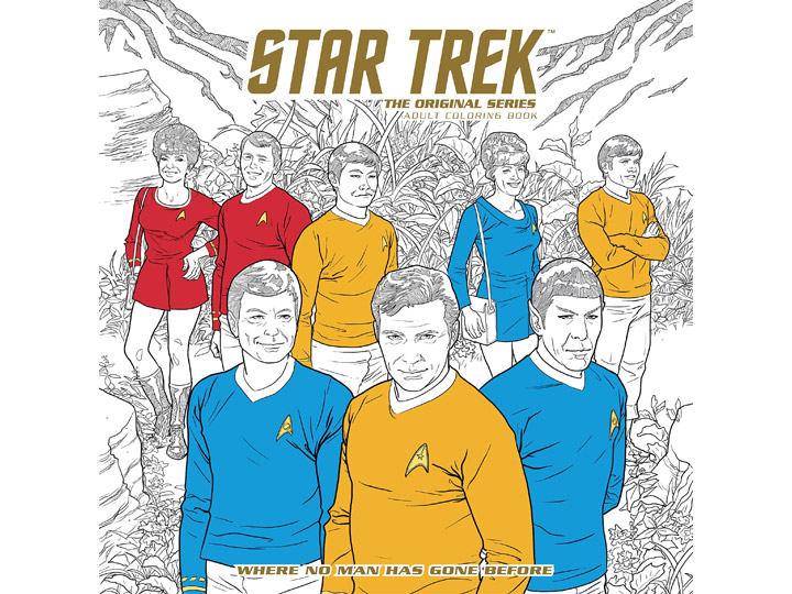 Star Trek: The Original Series Adult Coloring Book Volume 2 Gallery Image 1