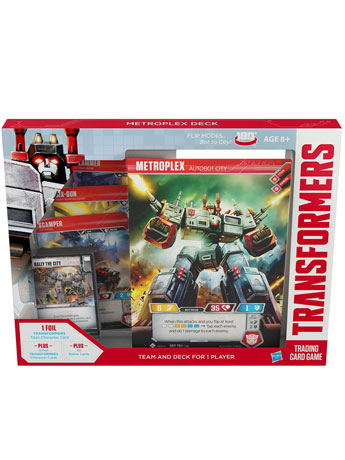 Transformers Trading Card Game Metroplex Deck Gallery Image 2