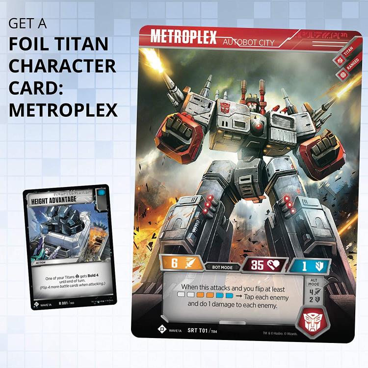 Transformers Trading Card Game Metroplex Deck Gallery Image 3