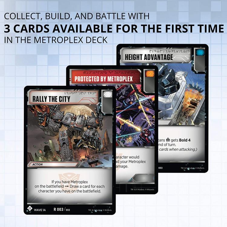 Transformers Trading Card Game Metroplex Deck Gallery Image 6