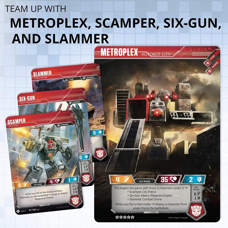 Transformers Trading Card Game Metroplex Deck Gallery Image 4