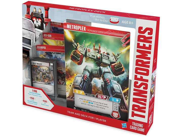 Transformers Trading Card Game Metroplex Deck Gallery Image 1