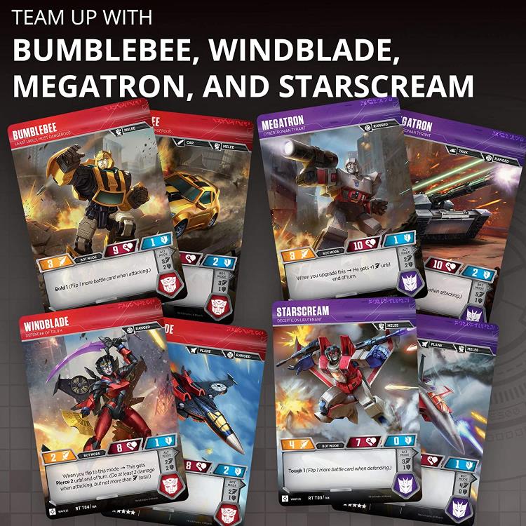 Transformers Trading Card Game Bumblebee Vs. Megatron Starter Set Gallery Image 4