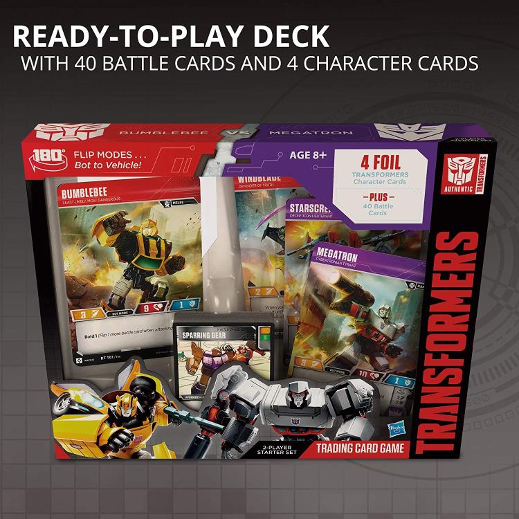 Transformers Trading Card Game Bumblebee Vs. Megatron Starter Set Gallery Image 6