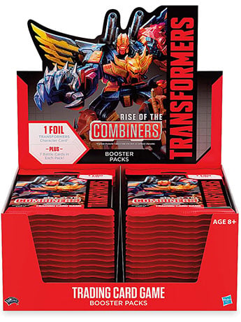 Transformers Trading Card Game Rise of the Combiners Box of 30 Booster Packs Gallery Image 2
