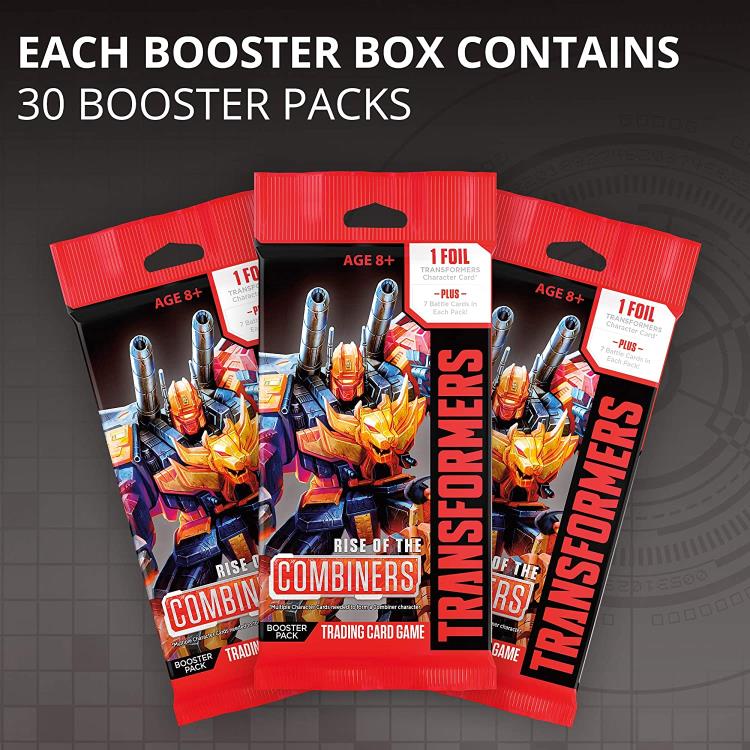 Transformers Trading Card Game Rise of the Combiners Box of 30 Booster Packs Gallery Image 3