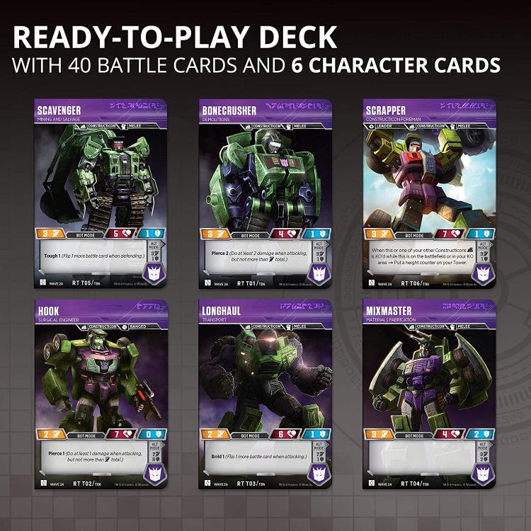 Transformers Trading Card Game Devastator Deck Gallery Image 5