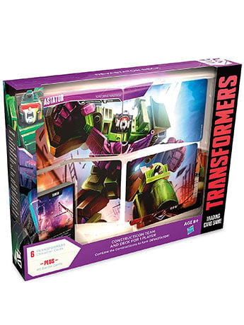 Transformers Trading Card Game Devastator Deck Gallery Image 2