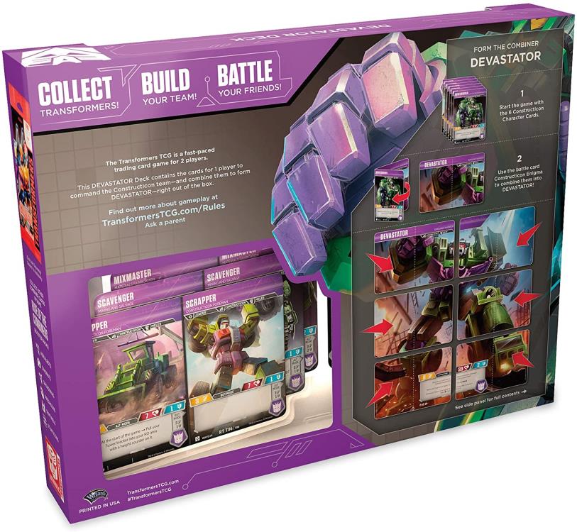 Transformers Trading Card Game Devastator Deck Gallery Image 3
