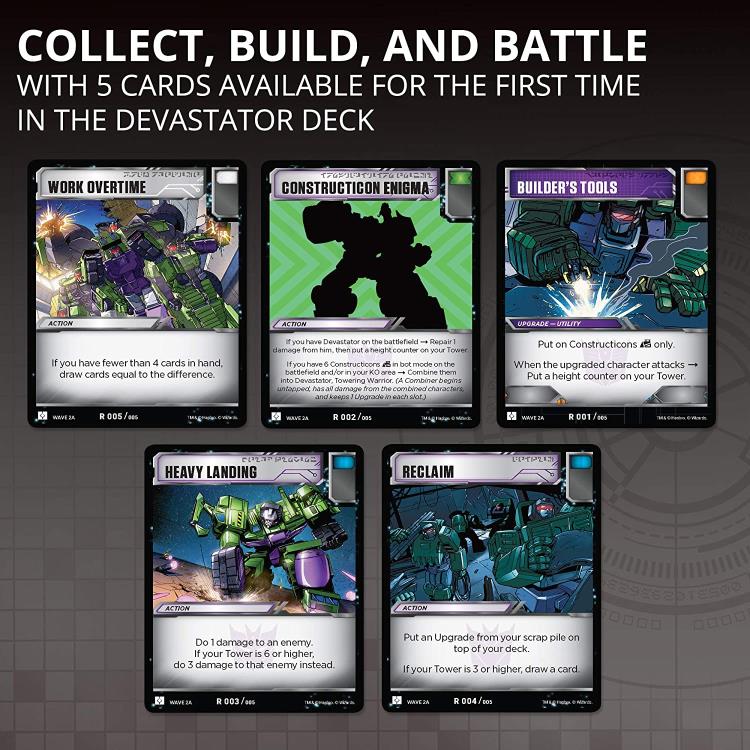 Transformers Trading Card Game Devastator Deck Gallery Image 6