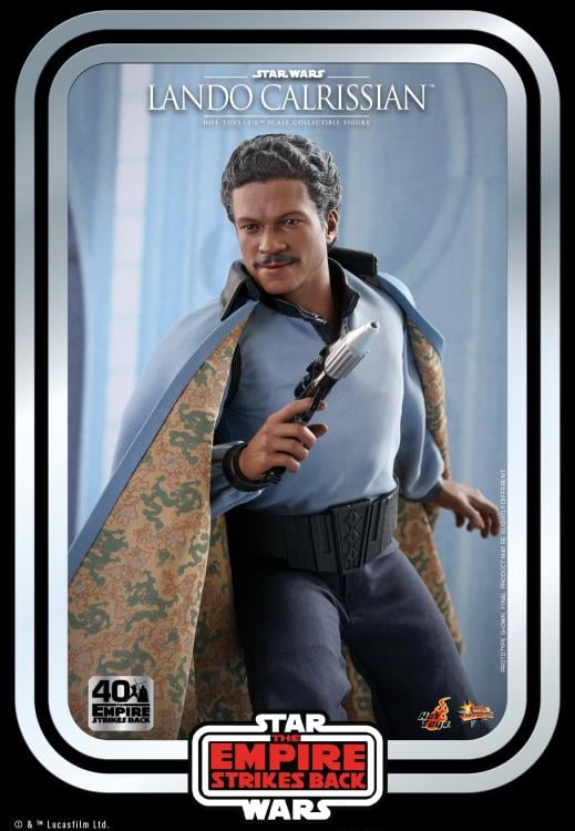 Star Wars: The Empire Strikes Back 40th Anniversary MMS588 Lando Calrissian 1/6th Scale Collectible Figure Gallery Image 9