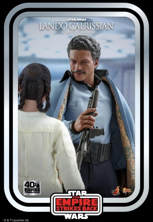 Star Wars: The Empire Strikes Back 40th Anniversary MMS588 Lando Calrissian 1/6th Scale Collectible Figure Gallery Image 10