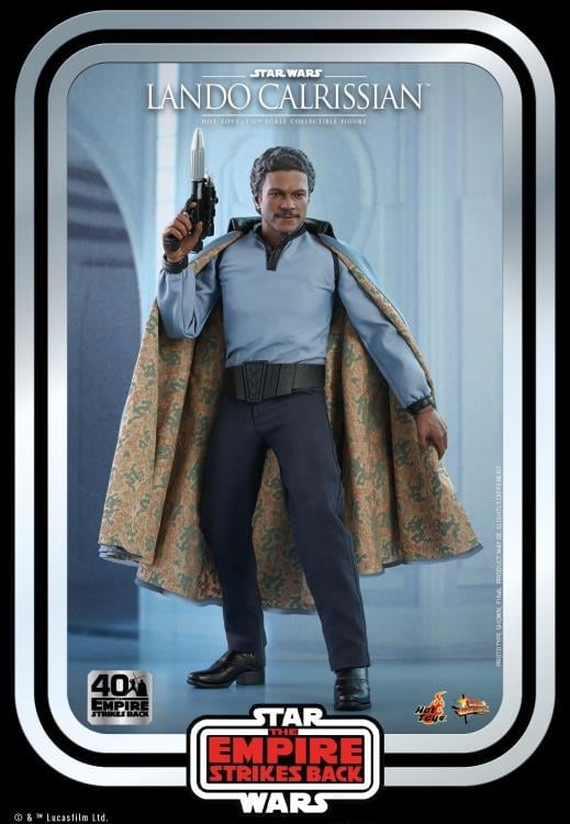 Star Wars: The Empire Strikes Back 40th Anniversary MMS588 Lando Calrissian 1/6th Scale Collectible Figure Gallery Image 7