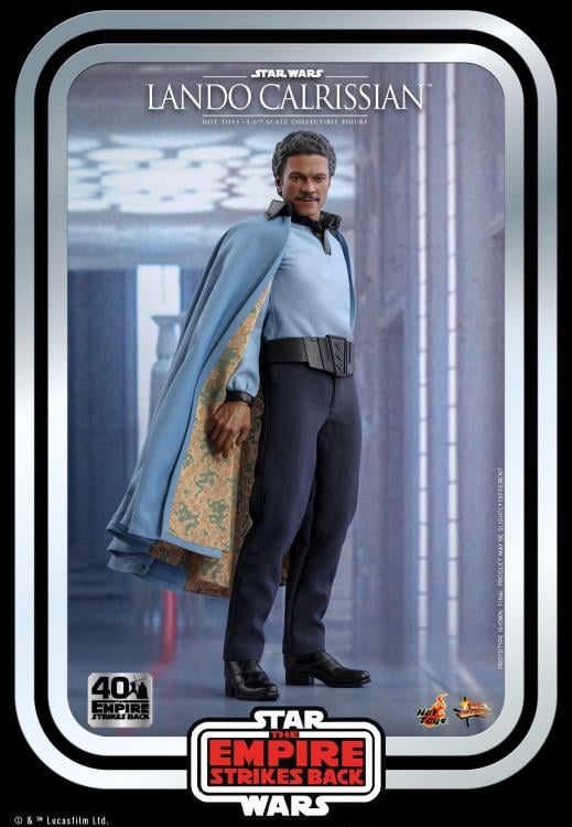 Star Wars: The Empire Strikes Back 40th Anniversary MMS588 Lando Calrissian 1/6th Scale Collectible Figure Gallery Image 8