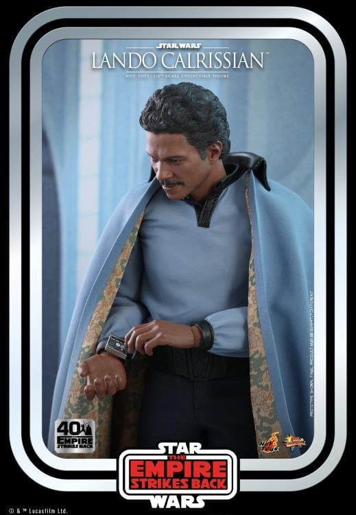 Star Wars: The Empire Strikes Back 40th Anniversary MMS588 Lando Calrissian 1/6th Scale Collectible Figure Gallery Image 12