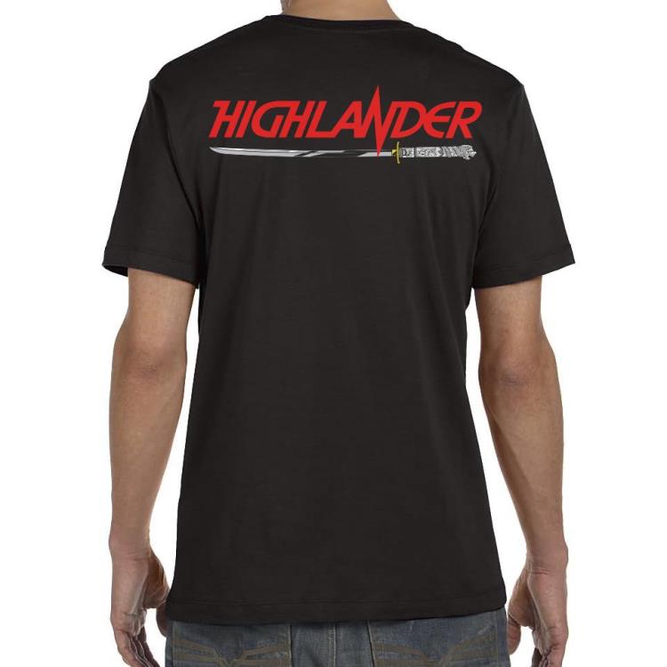 Highlander There Can Be Only One (Katana Design Ver.) T-Shirt Gallery Image 3