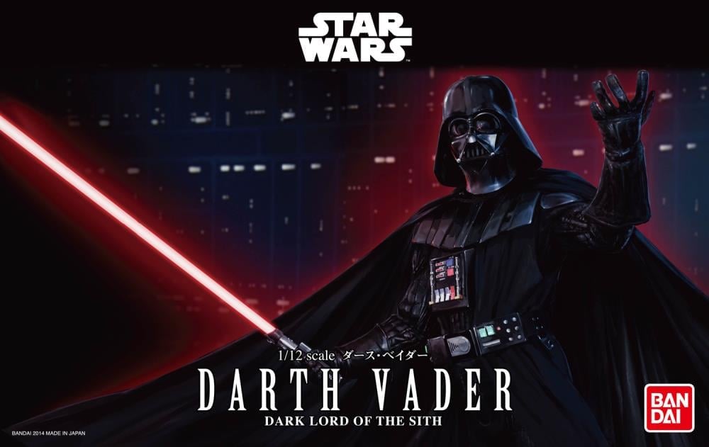 Star Wars: The Empire Strikes Back Darth Vader 1/12 Scale Model Kit Gallery Image 5