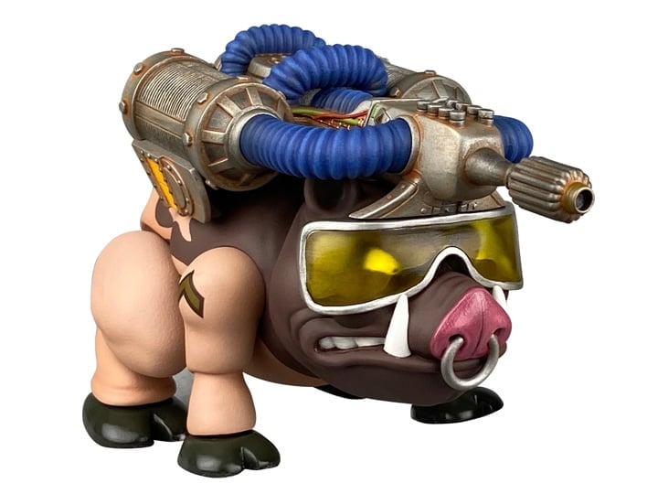 Barnyard Commandos Private Side O'Bacon Figure Gallery Image 1