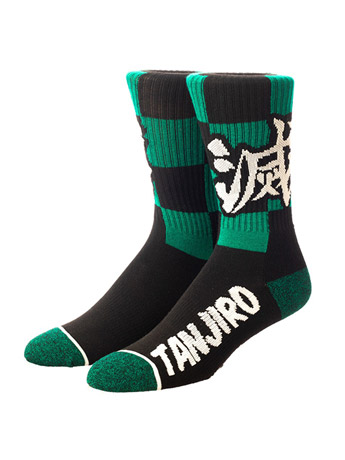 Demon Slayer: Kimetsu no Yaiba Tanjiro Crew Socks Gallery Image 2