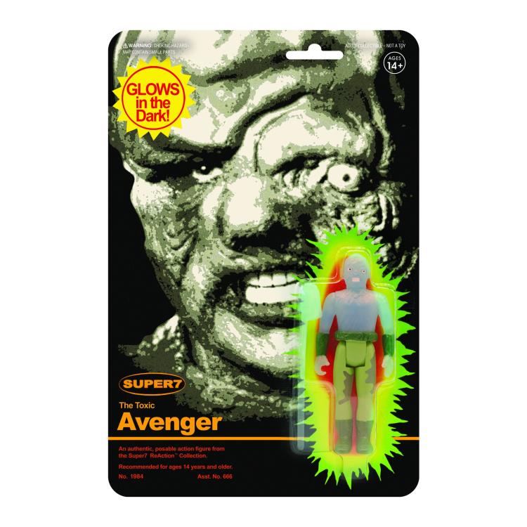 The Toxic Avenger ReAction Toxie (Glow-In-The-Dark) Figure Gallery Image 4