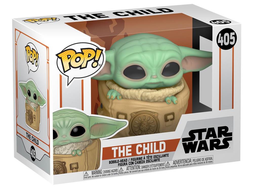 Pop! Star Wars: The Mandalorian - The Child with Bag Gallery Image 4
