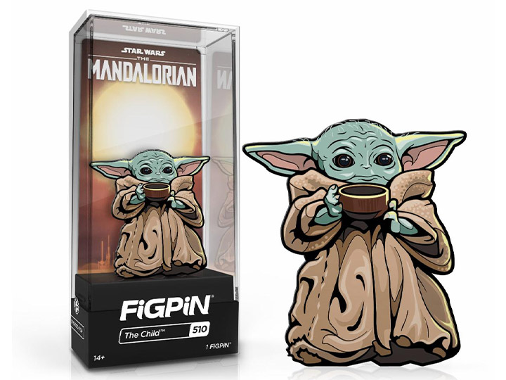 The Mandalorian FiGPiN # 510 The Child (With Soup) Gallery Image 1