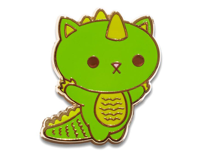 Kaiju Kitties Boomu Pin Gallery Image 1