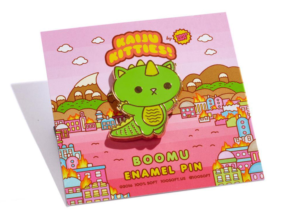 Kaiju Kitties Boomu Pin Gallery Image 3