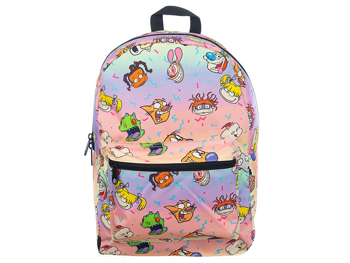 Nickelodeon Nick Toons of the 90's Rainbow Backpack Gallery Image 1