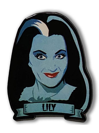 The Munsters Lily Munster Enamel Pin Gallery Image 2